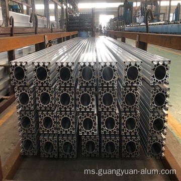 Mill Finish Aluminium T-slot extrusions untuk stesen kerja